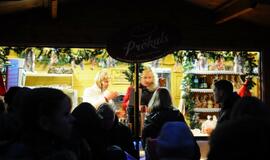 Klaipėdoje įžiebta Kalėdų eglė