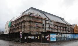 Toliau tęsiasi Klaipėdos dramos teatro rekonstrukcija