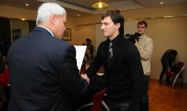 Miesto meras padėkojo "Žuvėdros" šokėjams