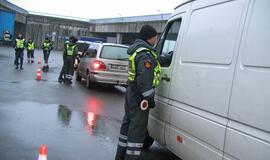 Policijos reidas Tarptautinėje jūrų perkėloje