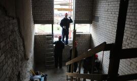 Toliau tęsiasi Klaipėdos dramos teatro rekonstrukcija