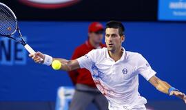 "Australian Open" pusfinalyje - serbas N. Džokovičius ir britas E. Miurėjus