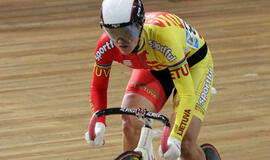 Dviratininkei Simonai Krupeckaitei - keirino rungties sidabras