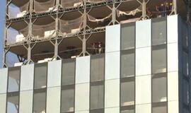 Kinijoje 30 aukštų pastatą pastatė per 360 valandų