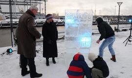 Naująjį Baltijos kelrodį vadavo iš ledo gniaužtų