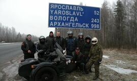 Motociklais - į Rusiją