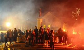 Klaipėdiečiai pasitiko 2012-uosius