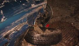 Girto vairuotojo sukelta avarija