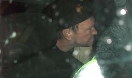 Girti vairuotojai daužė automobilius