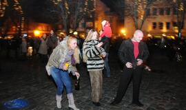 Klaipėdiečiai pasitiko 2012-uosius