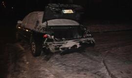 Girto vairuotojo sukelta avarija