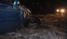 Girto vairuotojo sukelta avarija