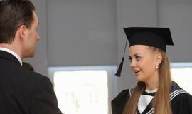 Jūreivystės mokykloje įteikti diplomai