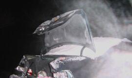 Girto vairuotojo sukelta avarija