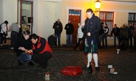 Klaipėdiečiai pasitiko 2012-uosius