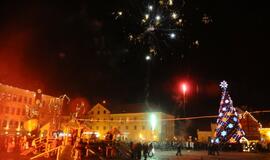 Klaipėdiečiai pasitiko 2012-uosius