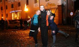 Klaipėdiečiai pasitiko 2012-uosius