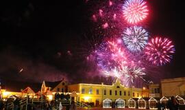 Klaipėdiečiai pasitiko 2012-uosius