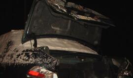 Girto vairuotojo sukelta avarija