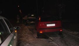 Girto vairuotojo sukelta avarija