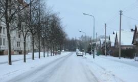 Gatvių valymas: padėtis įvairiose miesto vietose sausio 24 d. 9 val.