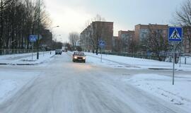 Gatvių valymas: padėtis įvairiose miesto vietose sausio 24 d. 9 val.