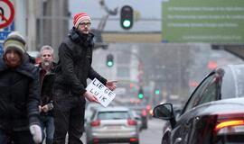 Streikas paralyžiavo gyvenimą Belgijoje