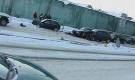 Avarijos Klaipėdos gatvėse pirmadienį ryte