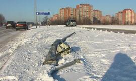 Avarijos Klaipėdos gatvėse pirmadienį ryte