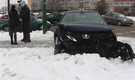 Per susidūrimą išsiskleidė 4 oro pagalvės