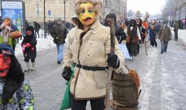 Į Užgavėnes – ir per lietų