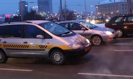 Streikuoja Vilniaus taksistai