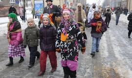 Į Užgavėnes – ir per lietų