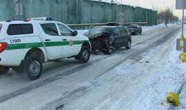 Avarijos Klaipėdos gatvėse pirmadienį ryte