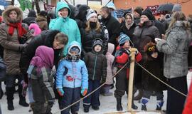 Į Užgavėnes – ir per lietų