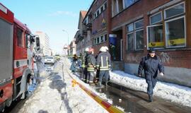 Minijos gatvėje nugriaudėjo sprogimas