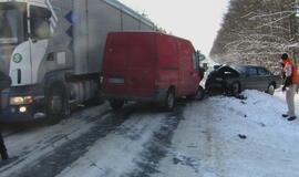 Klaipėdos rajone jaunuolis sudaužė BMW