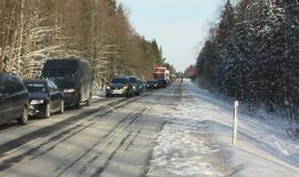 Klaipėdos rajone jaunuolis sudaužė BMW