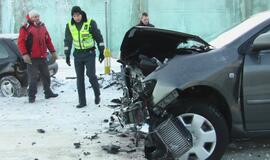 Avarijos Klaipėdos gatvėse pirmadienį ryte