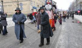 Į Užgavėnes – ir per lietų