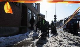 Minijos gatvėje nugriaudėjo sprogimas