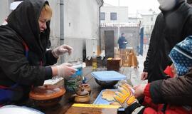 Į Užgavėnes – ir per lietų