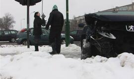 Per susidūrimą išsiskleidė 4 oro pagalvės