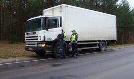 Šią savaitę bus tikrinami krovininiai automobiliai ir autobusai