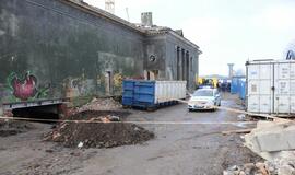 Prie perkėlos rastas sprogmuo