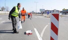 Pavasarinis Klaipėdos gatvių ženklinimas