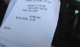 Girtas jubiliatas daužė "Audi" automobilius