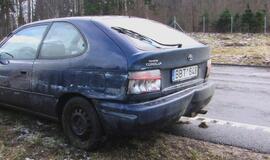 Iš paskaitų skubėjo namo, bet užklupo liūtis