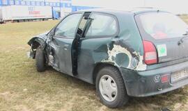 Laisvojoje ekonominėje zonoje dužo automobiliai