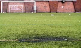 Klaipėdos futbolo mokyklą niokoja piromanai